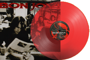 Bon Jovi - 1994 Cross Road - Transparent Red vinyl LP  - 304 kr.